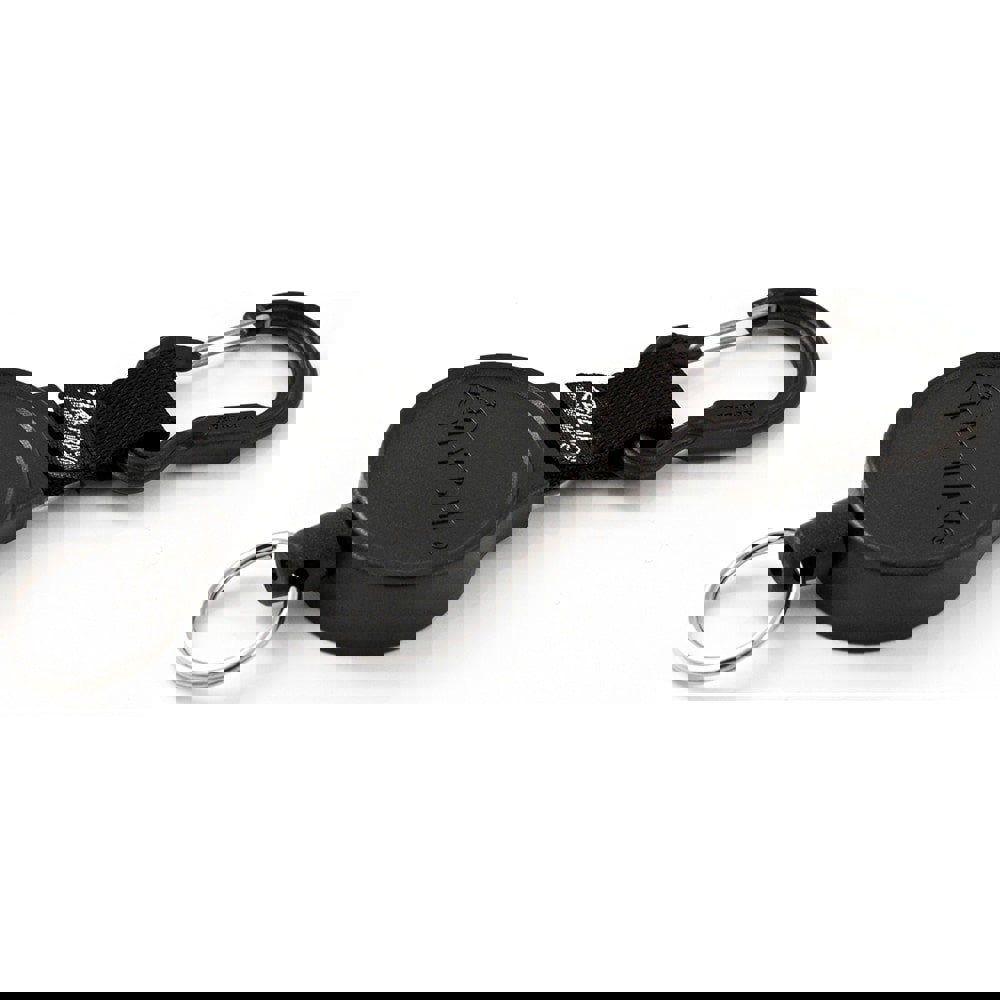 Key Control; Type: Retractable Key Chain ; Number of Keys: 10 ; Color: Black ; Width (Inch): 1